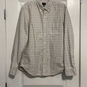 J. Crew men’s plaid striped shirt